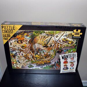 3/$188❤️sealed 2003 vintage Heye Wanted! Puzzle Contest Loup Gemstone Gang